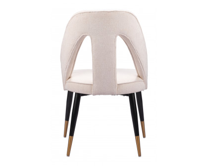 ZUO Artus Dining Chair - Ivory