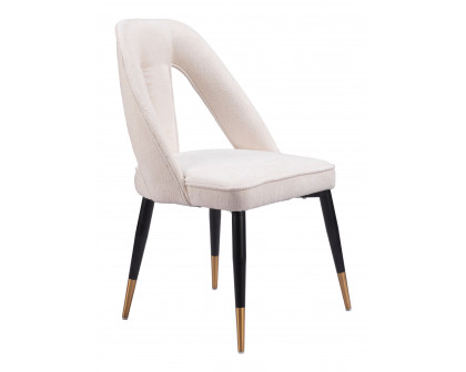 ZUO Artus Dining Chair - Ivory