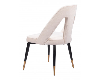 ZUO Artus Dining Chair - Ivory