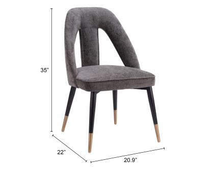 ZUO Artus Dining Chair - Gray