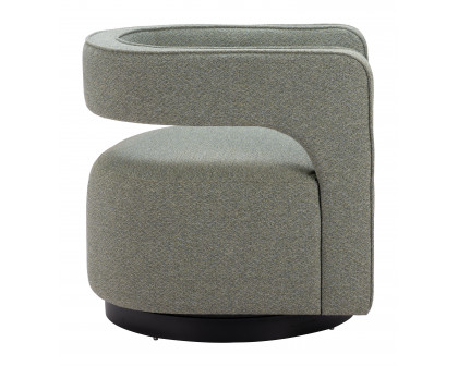 ZUO - Turku Swivel Chair in Sage Green