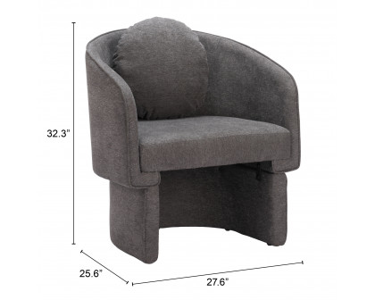 ZUO - Olya Accent Chair in Truffle Gray