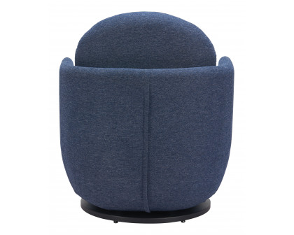 ZUO Bant Swivel Chair - Blue