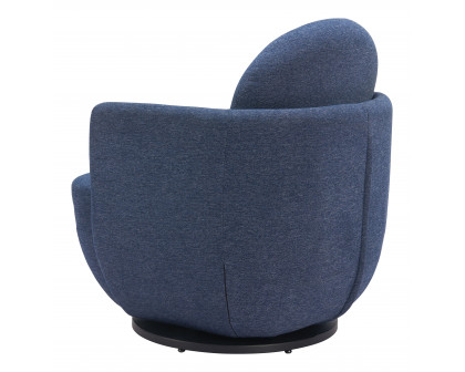 ZUO Bant Swivel Chair - Blue