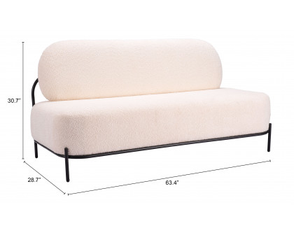 ZUO - Arendal Sofa in Vanilla