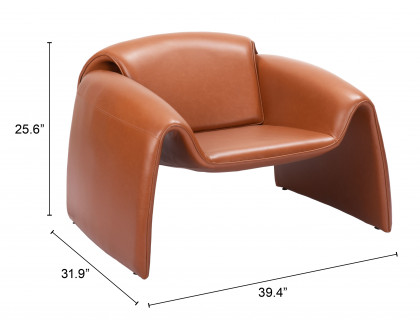 ZUO™ Horten Accent Chair - Brown