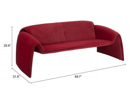 ZUO Horten Sofa - Red