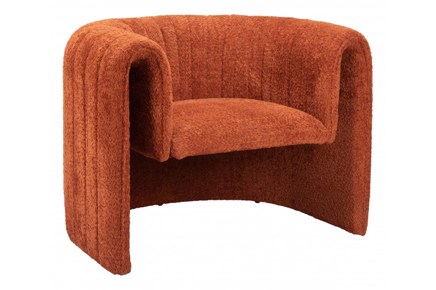 ZUO™ Viana Accent Chair - Burnt Orange