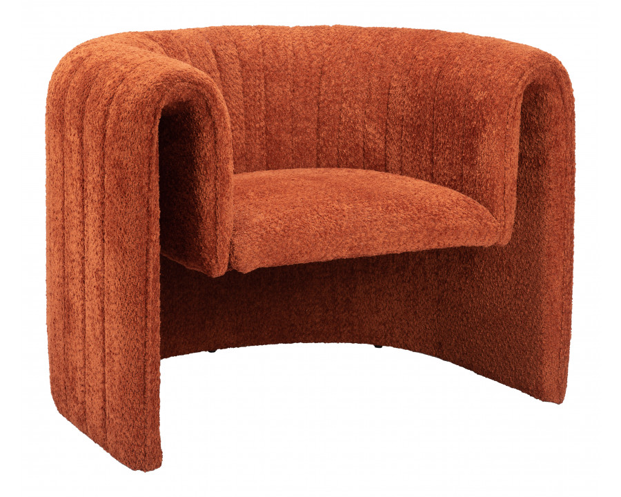 ZUO Viana Accent Chair - Burnt Orange