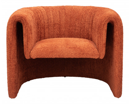 ZUO™ Viana Accent Chair - Burnt Orange