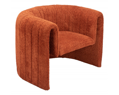 ZUO™ Viana Accent Chair - Burnt Orange