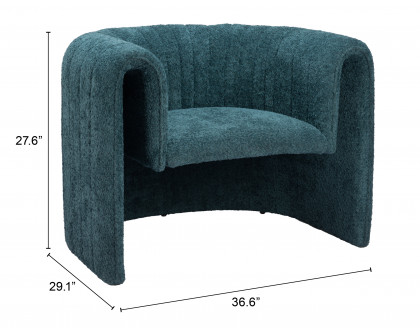 ZUO Viana Accent Chair - Aquamarine