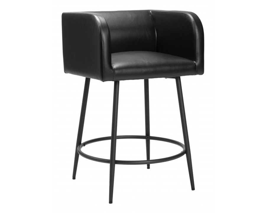 ZUO Horbat Counter Stool (Set of 2) - Black