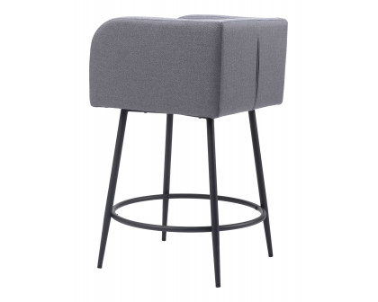 ZUO Horbat Counter Stool (Set of 2) - Gray