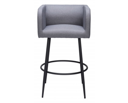 ZUO Horbat Barstool (Set of 2) - Gray