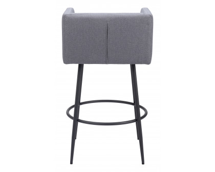 ZUO Horbat Barstool (Set of 2) - Gray