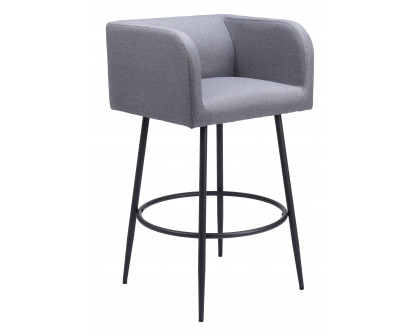 ZUO Horbat Barstool (Set of 2) - Gray