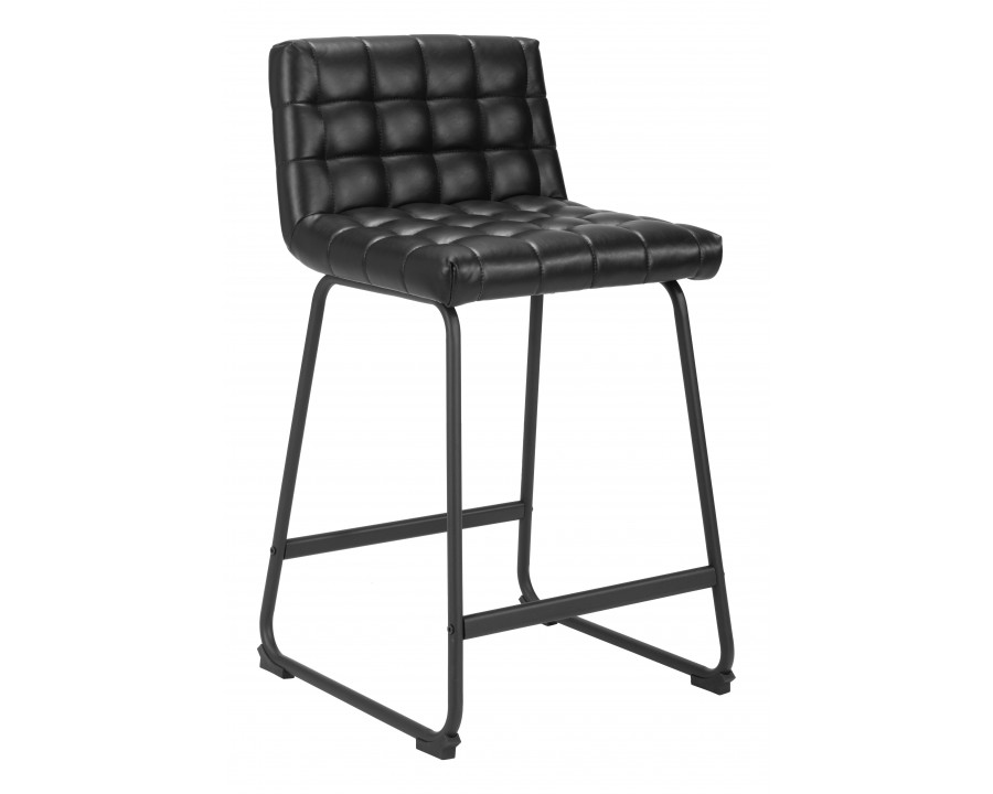 ZUO Pago Counter Stool (Set of 2) - Black