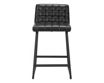 ZUO Pago Counter Stool (Set of 2) - Black