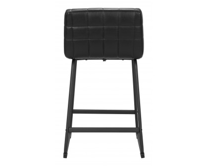 ZUO Pago Counter Stool (Set of 2) - Black