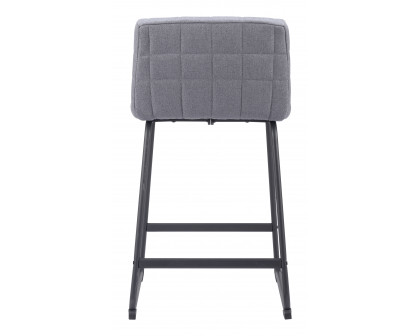 ZUO Pago Counter Stool (Set of 2) - Gray