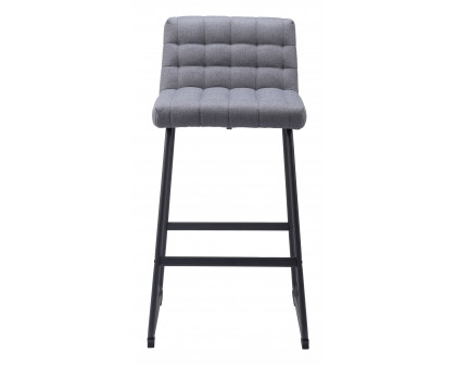 ZUO Pago Barstool (Set of 2) - Gray