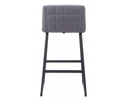 ZUO Pago Barstool (Set of 2) - Gray