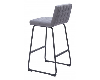 ZUO Pago Barstool (Set of 2) - Gray