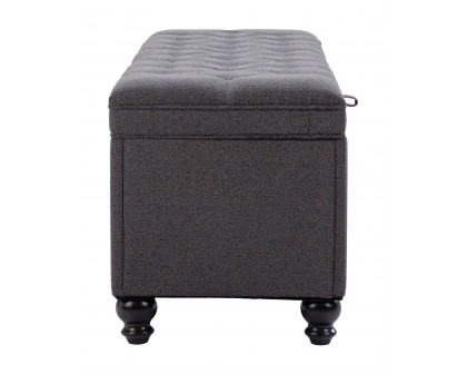 ZUO - Halifax Storage Bench in Gravel Gray