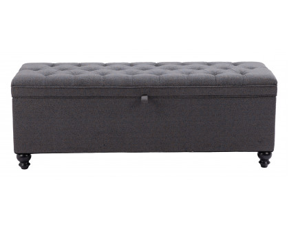 ZUO - Halifax Storage Bench in Gravel Gray