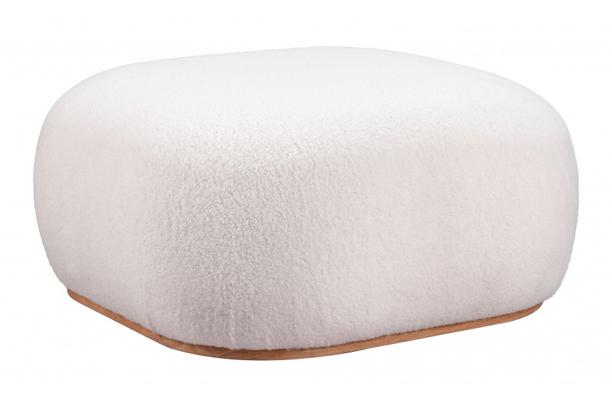 ZUO™ Azua Ottoman - Cream