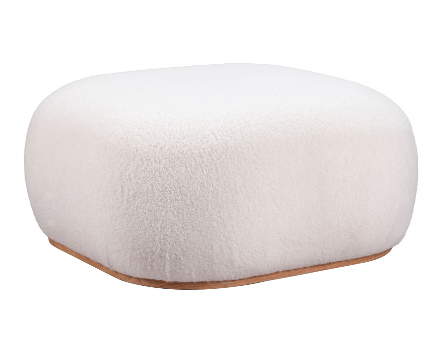 ZUO - Azua Ottoman in Cream