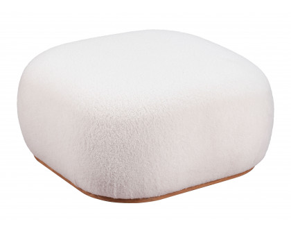 ZUO™ Azua Ottoman - Cream