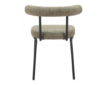 ZUO - Kede Dining Chair (Set of 2) in Green Tweed