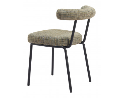 ZUO - Kede Dining Chair (Set of 2) in Green Tweed