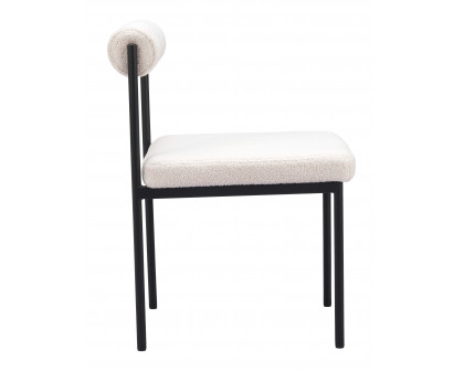 ZUO Livorno Dining Chair - Ivory