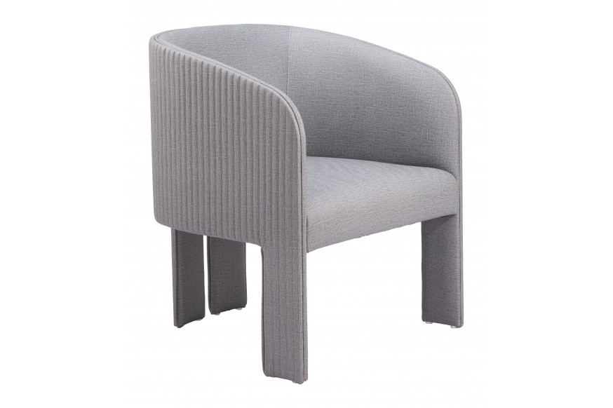 ZUO™ Hull Accent Chair - Slate Gray