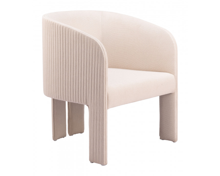 ZUO Hull Accent Chair - Beige