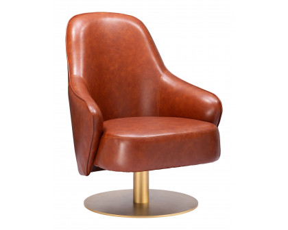 ZUO Withby Accent Chair - Brown