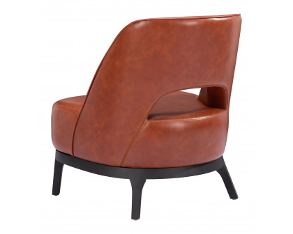 ZUO Mistley Accent Chair - Brown