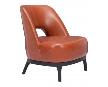 ZUO Mistley Accent Chair - Brown