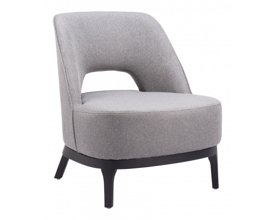 ZUO Mistley Accent Chair - Gray