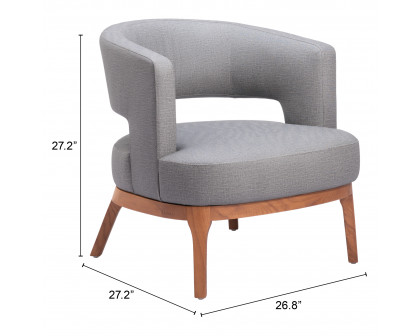 ZUO™ Penryn Accent Chair - Slate Gray