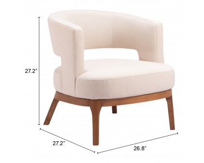 ZUO - Penryn Accent Chair in Beige