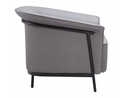 ZUO Burry Accent Chair - Slate Gray