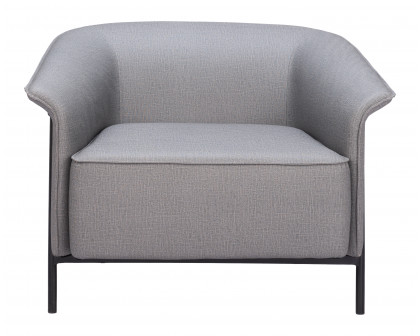 ZUO Burry Accent Chair - Slate Gray