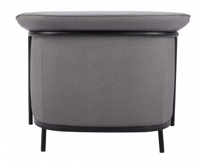 ZUO Burry Accent Chair - Slate Gray