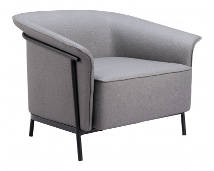 ZUO Burry Accent Chair - Slate Gray