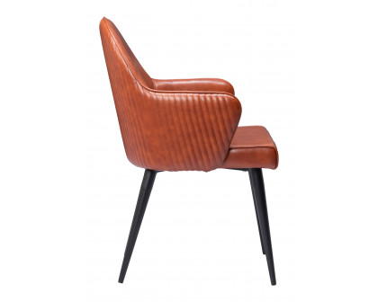 ZUO Silloth Dining Chair - Brown