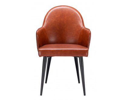 ZUO Silloth Dining Chair - Brown